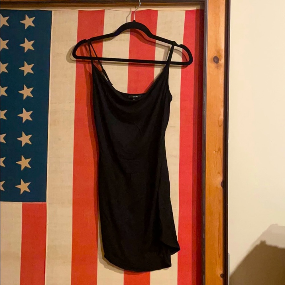 Simple black dress